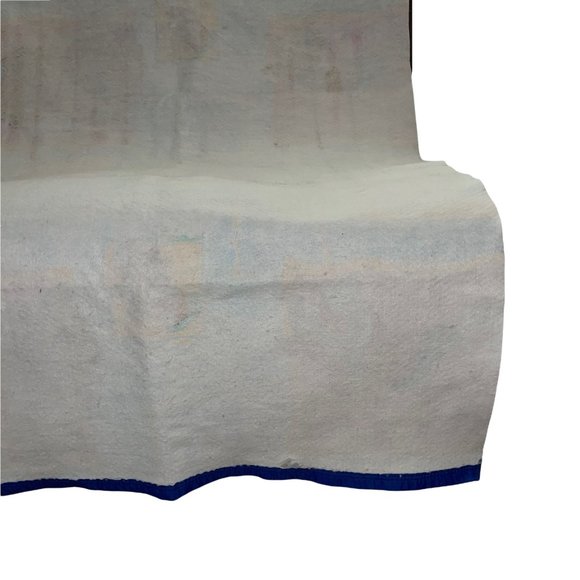 Rare Scooby-Doo Posing Vintage 1980's 80's Cartoon Throw Blanket 59 X 41 - Picture 10 of 11